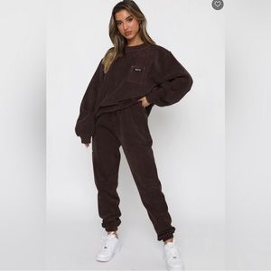 White fox boutique up up and away sweater